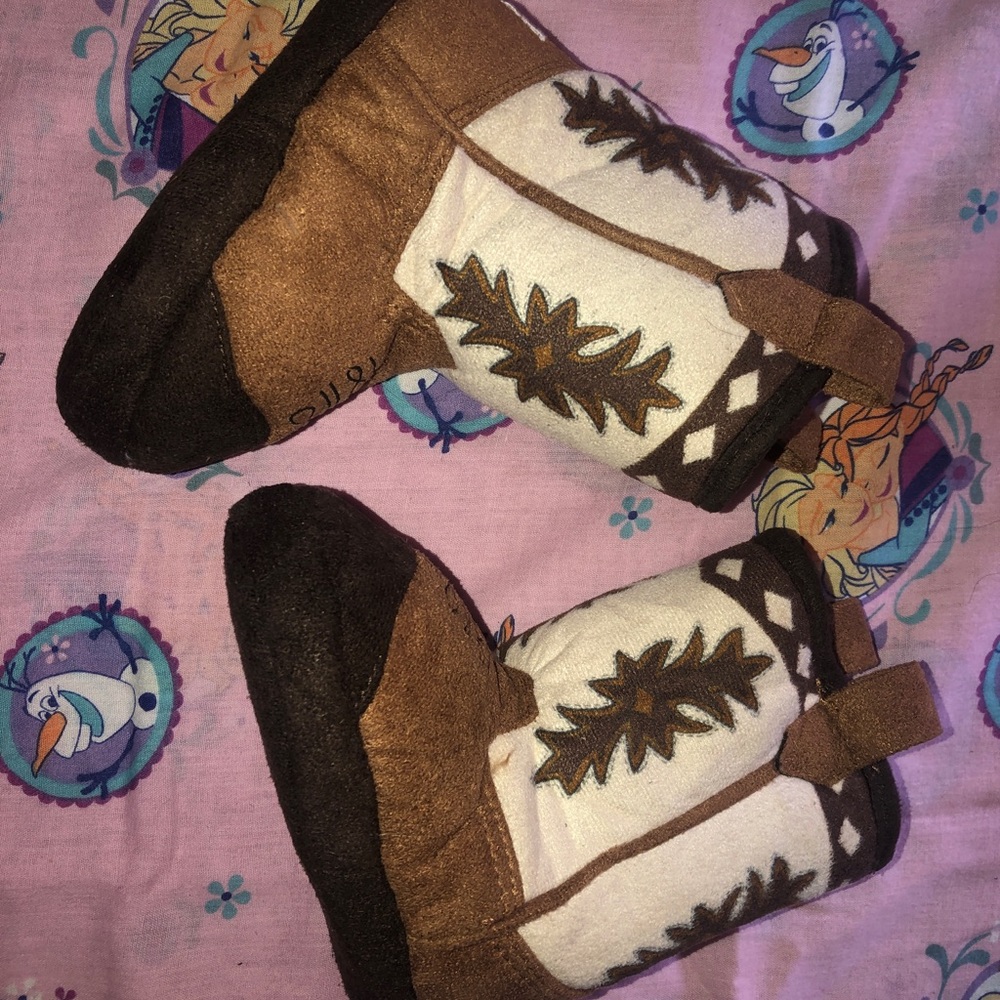 Baby kids slipper cowboy boots